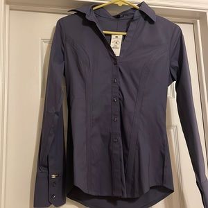 NWT express tailored button down